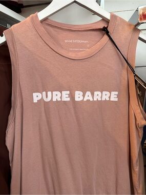 good hYOUman Pure Barre Sleeveless Muscle Tank